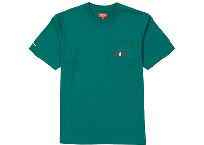 Supreme Playboy Pocket Tee Green - product view 2