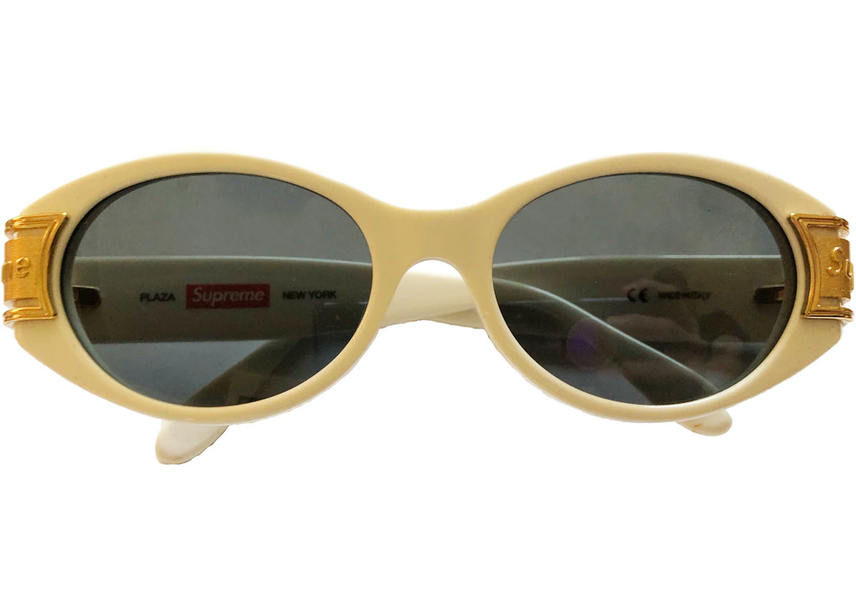 Supreme Plaza Sunglasses White - vue secondaire A