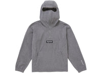 Supreme Polartec Face Mask Half Zip Hooded Sweatshirt Grey
