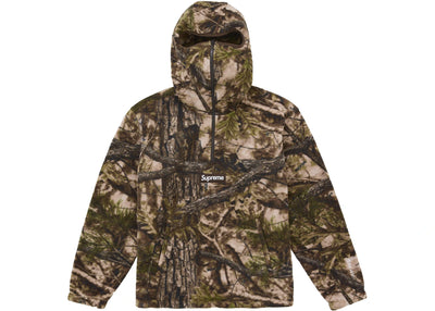 Supreme Polartec Face Mask Half Zip Hooded Sweatshirt Realtree AP Camo
