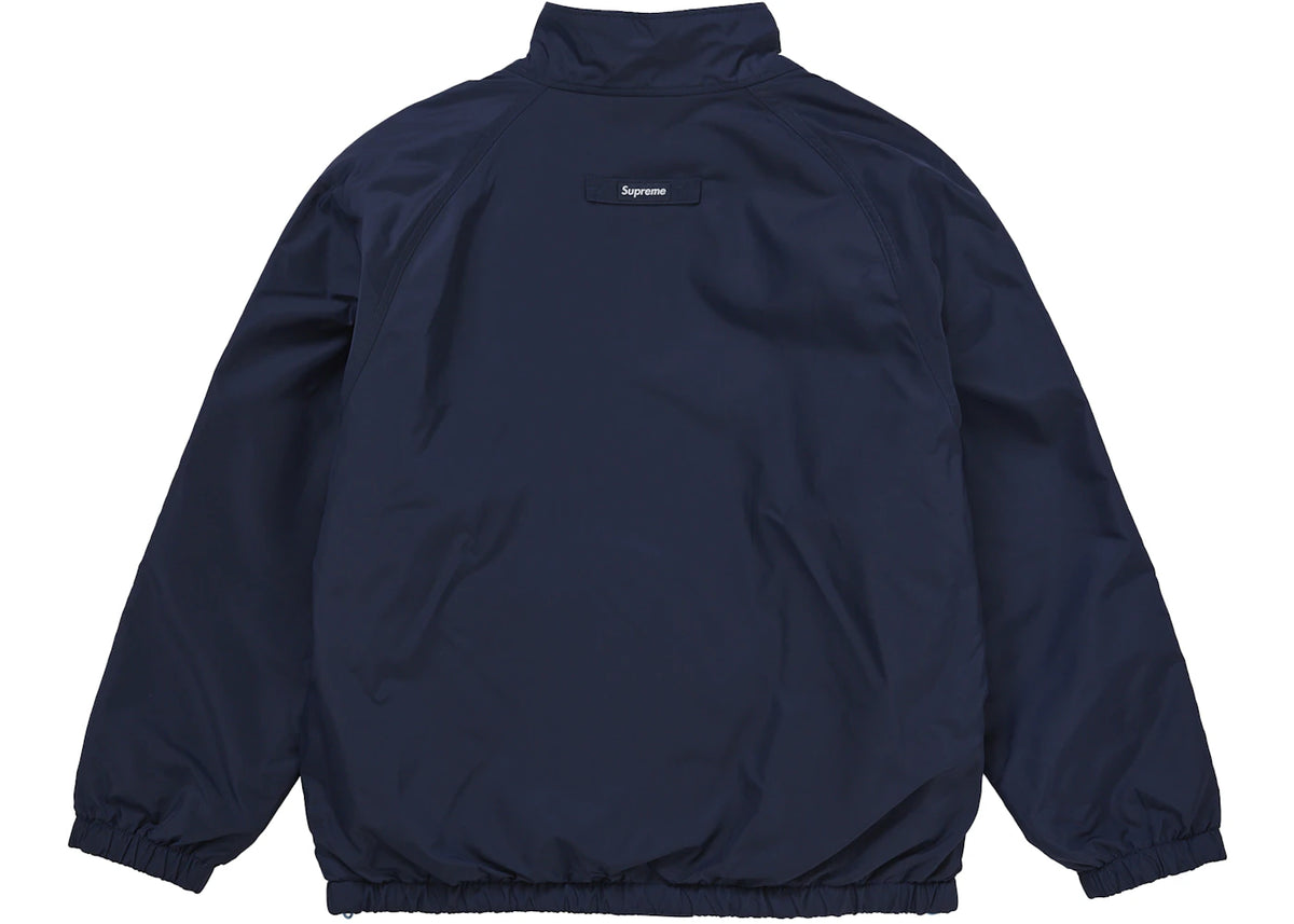 Supreme Polartec Reversible Track Jacket Navy - vue secondaire B