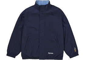 Supreme Polartec Reversible Track Jacket Navy - vue 360