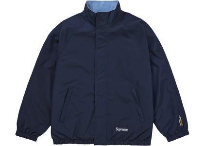 Supreme Polartec Reversible Track Jacket Navy - apparel view 2