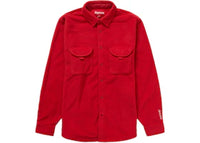 Supreme Polartec Shirt (FW23) Red