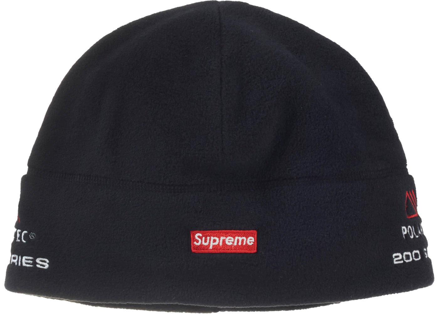 Supreme Polartec Sport Beanie Black - vue secondaire A