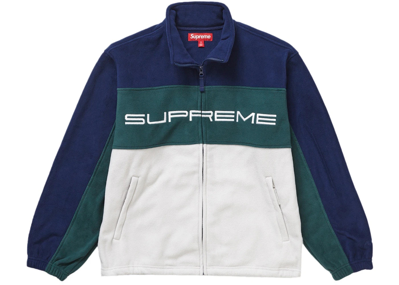 Supreme Polartec Zip Jacket (FW23) Navy - vue secondaire B