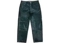 Supreme Ponyhair Loose Fit 5-Pocket Jean Green
