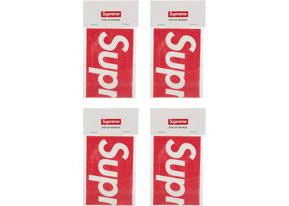 Supreme Pop-Up Sponge (Set of 4) Red - product view 2