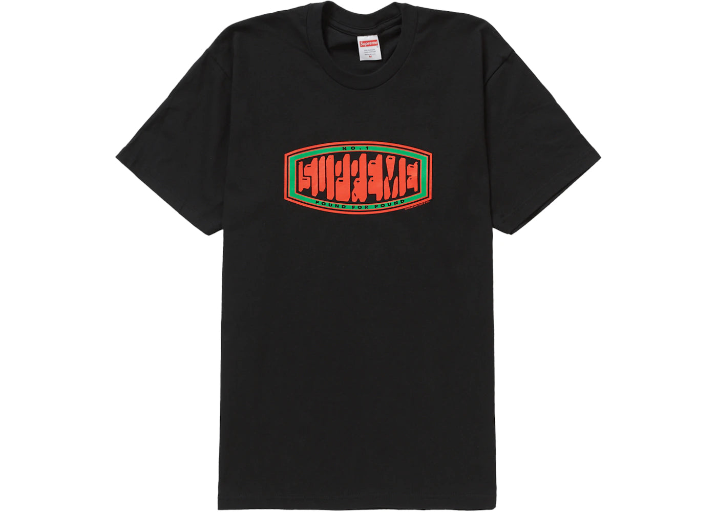 Supreme Pound Tee Black - vue 360