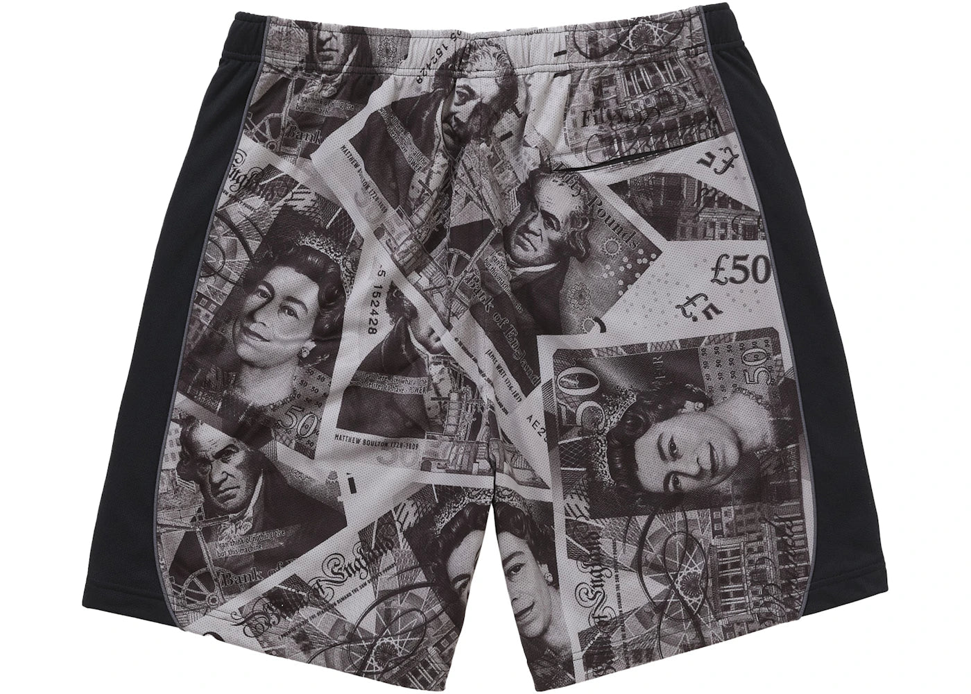 Supreme Pounds Soccer Short Black - vue secondaire B