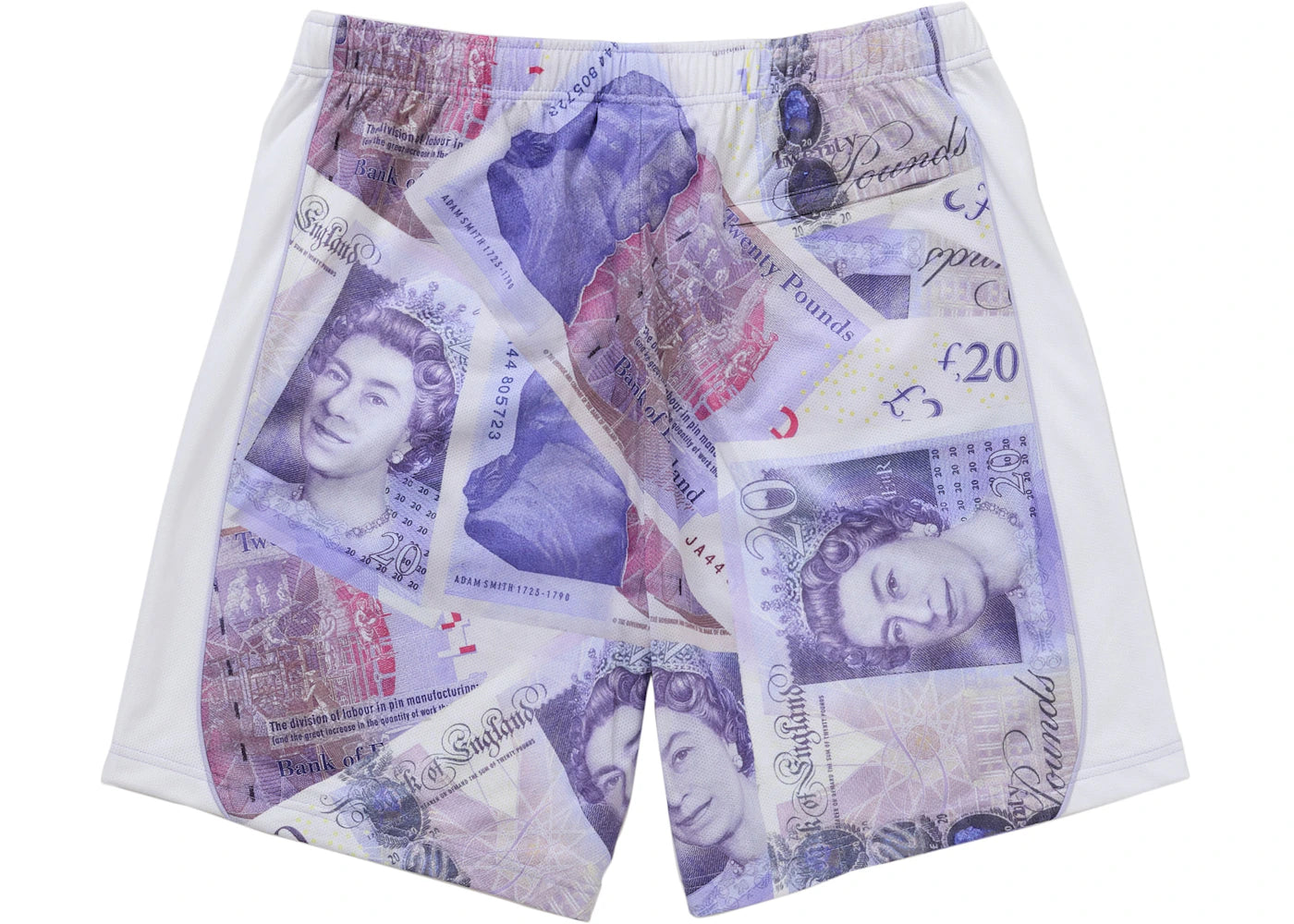 Supreme Pounds Soccer Short White - vue secondaire B