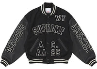 Supreme Praises Varsity Jacket Black