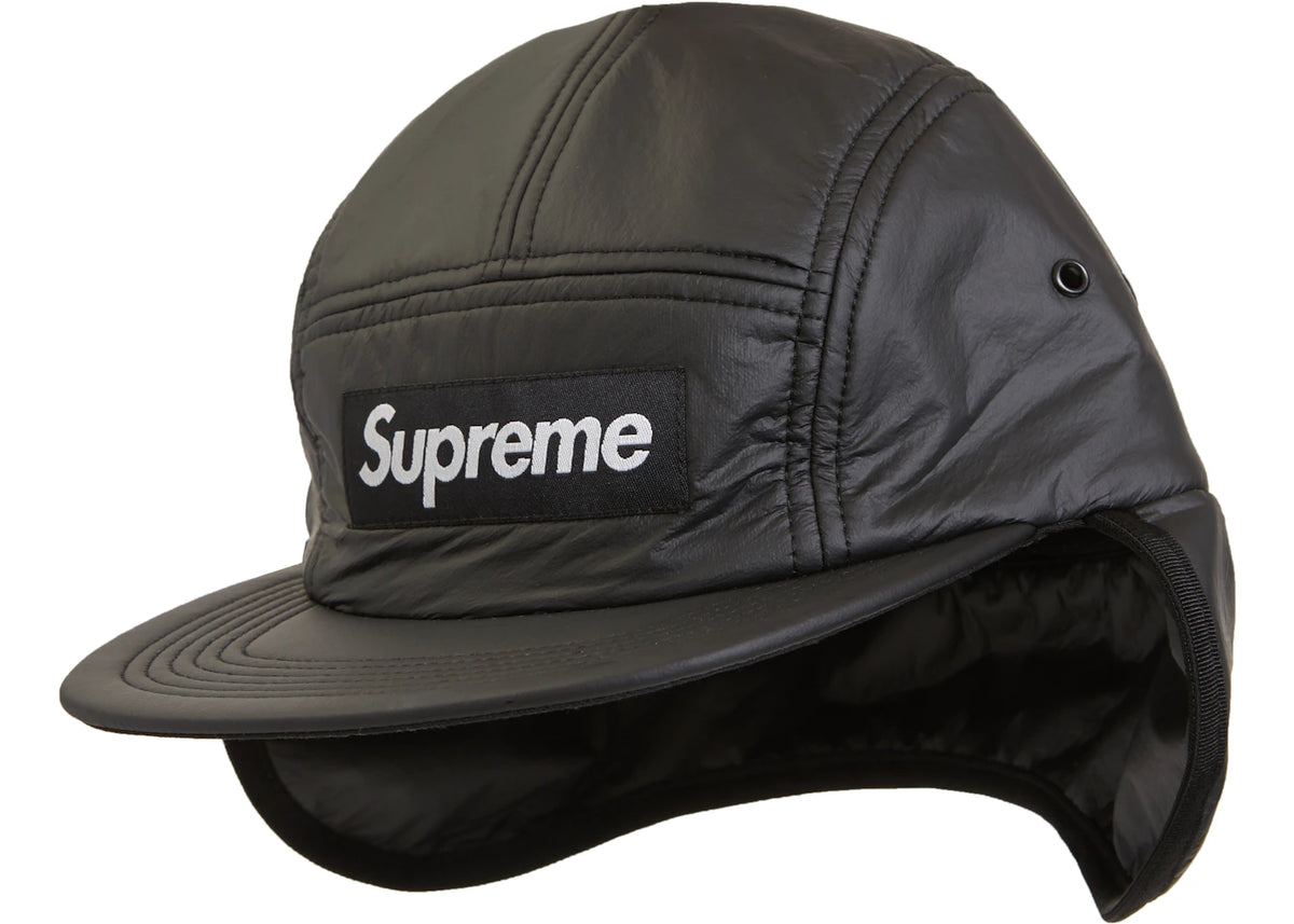 Supreme PrimaLoft Earflap Camp Cap Black - vue secondaire B