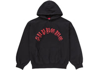Supreme Printed Arc Hooded Sweatshirt Black