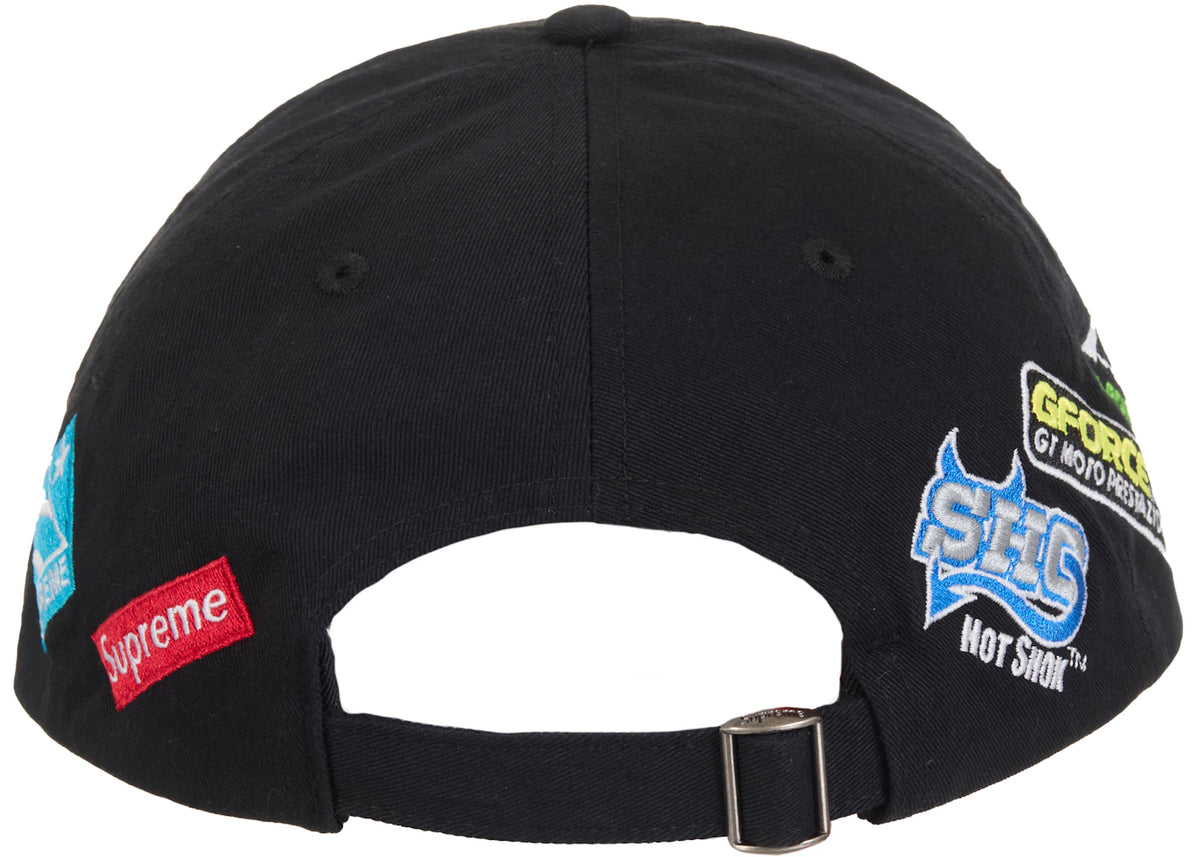 Supreme Racing Team 6-Panel Black - vue secondaire B