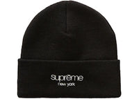 Supreme Radar Beanie Black