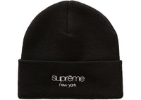 Supreme Radar Beanie Black