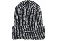 Supreme Rainbow Loose Gauge Beanie Black