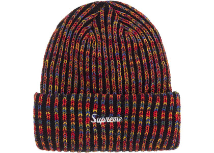 Supreme Rainbow Loose Gauge Beanie (FW25) Black - authentic Supreme product
