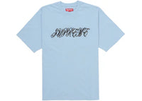 Supreme Raised Script S/S Top Light Blue