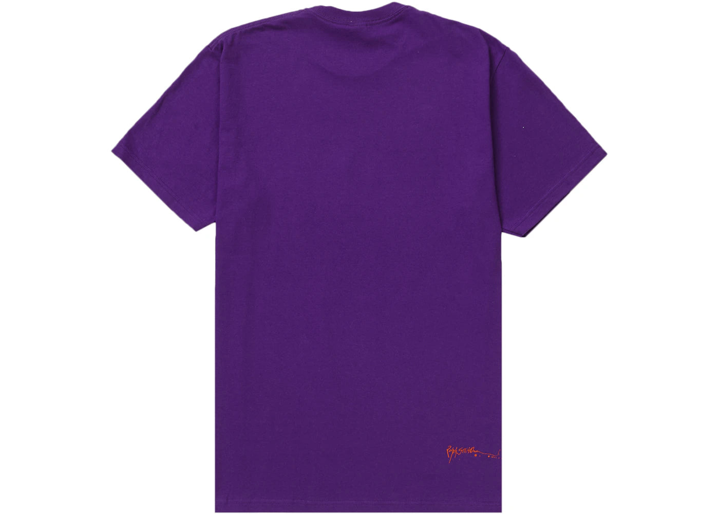 Supreme Ralph Steadman Box Logo Tee Purple - vue secondaire B