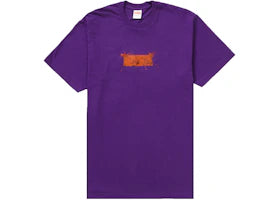 Supreme Ralph Steadman Box Logo Tee Purple