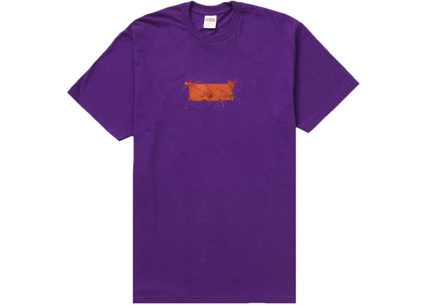 Supreme Ralph Steadman Box Logo Tee Purple - vue secondaire A