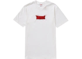 Supreme Ralph Steadman Box Logo Tee White