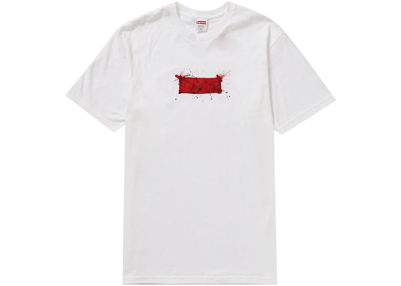Supreme Ralph Steadman Box Logo Tee White - vue secondaire A