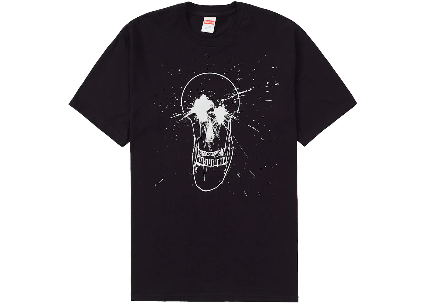 Supreme Ralph Steadman Skull Tee Black - vue secondaire A