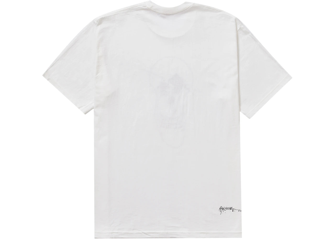 Supreme Ralph Steadman Skull Tee White - vue secondaire B