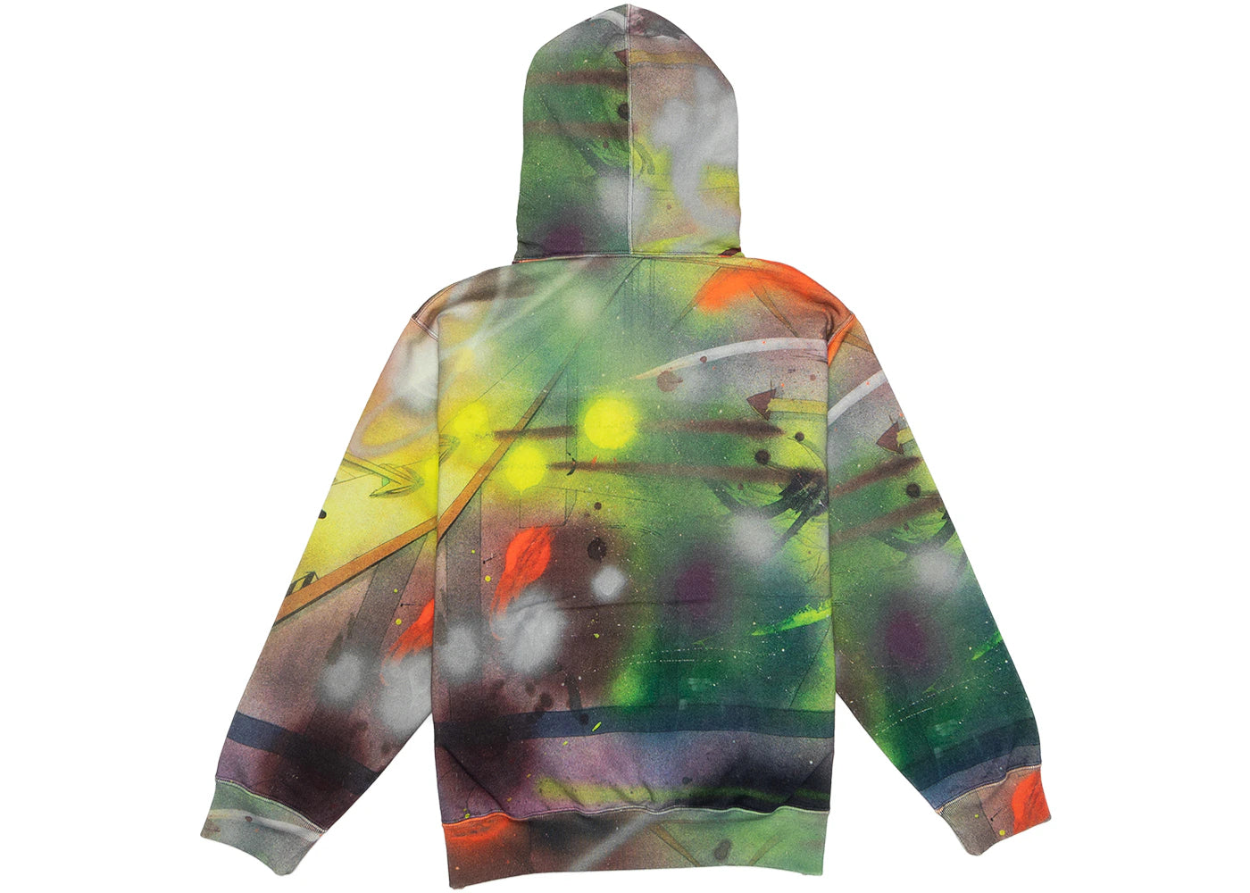 Supreme Rammellzee Hooded Sweatshirt Multicolor - vue secondaire B
