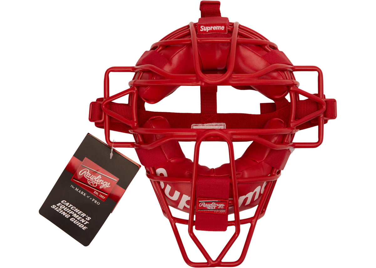 Supreme Rawlings Catcher's Mask Red - vue secondaire A