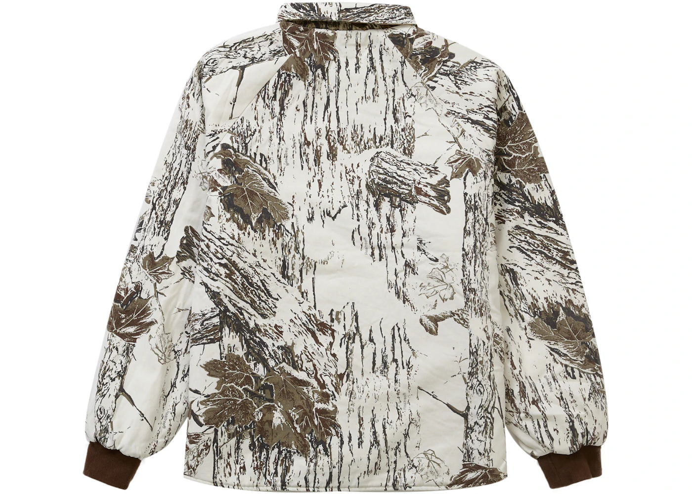 Supreme RealTree Reversible Quilted Work Jacket Snow Camo