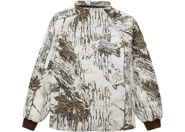 Supreme RealTree Reversible Quilted Work Jacket Snow Camo
