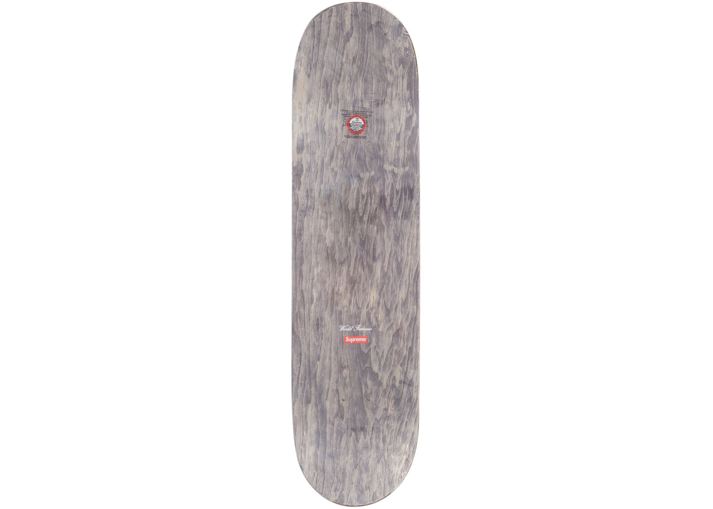Supreme Reaper Skateboard Deck Black - vue secondaire A
