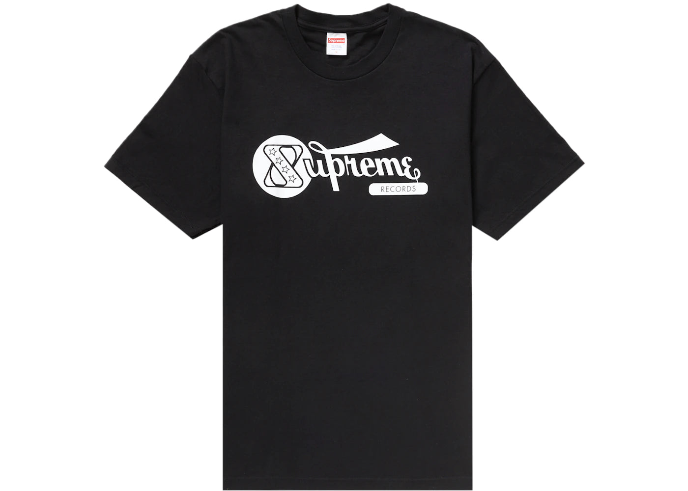 Supreme Records Tee Black - vue 360