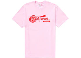 Supreme Records Tee Light Pink