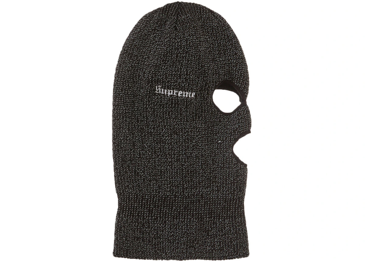 Supreme Reflective Balaclava Black - vue secondaire B