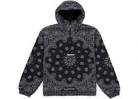 Supreme Reflective Bandana Anorak Black