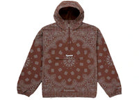 Supreme Reflective Bandana Anorak Brown