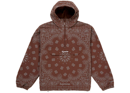 Supreme Reflective Bandana Anorak Brown - product view 2