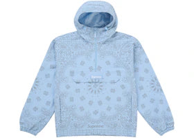 Supreme Reflective Bandana Anorak Light Blue