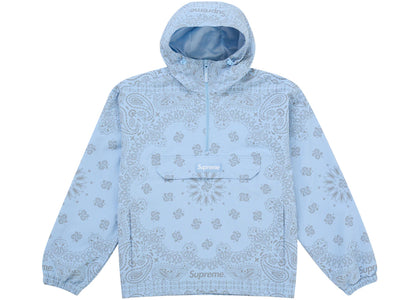 Supreme Reflective Bandana Anorak Light Blue - product view 2