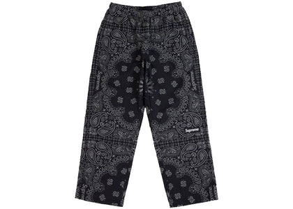 Supreme Reflective Bandana Track Pant Black - product view 2