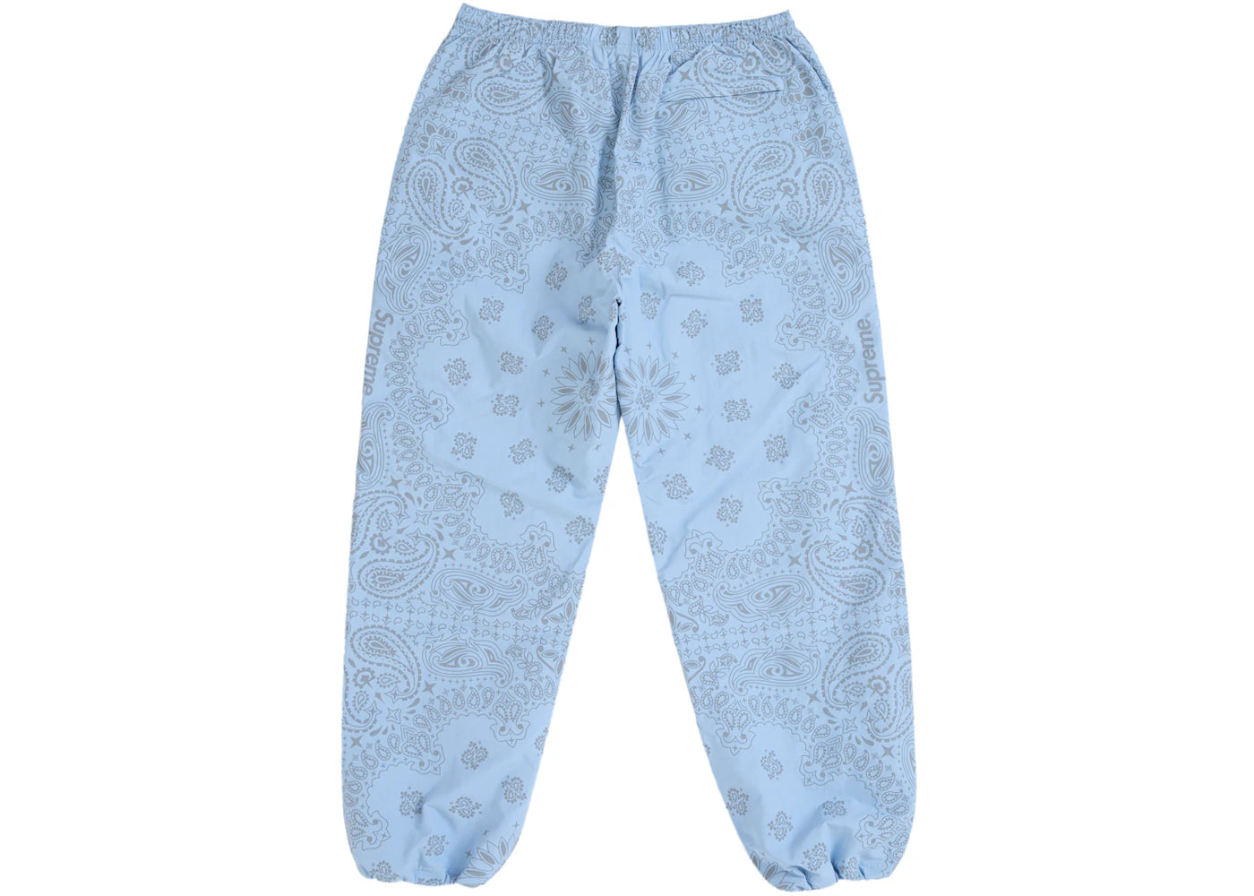 Supreme Reflective Bandana Track Pant Light Blue - vue secondaire B