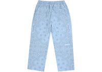 Supreme Reflective Bandana Track Pant Light Blue