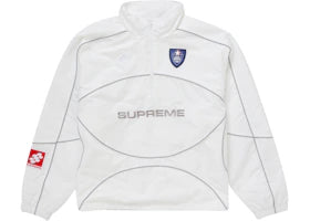 Reflective Piping Pullover White