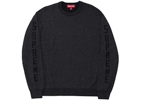 Supreme Reflective Sweater Black - vue 360