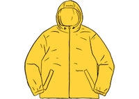 Supreme Reflective Zip Hooded Jacket Yellow